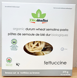 Fetuccini Organic durum wheat Semolina (Bioitalia)